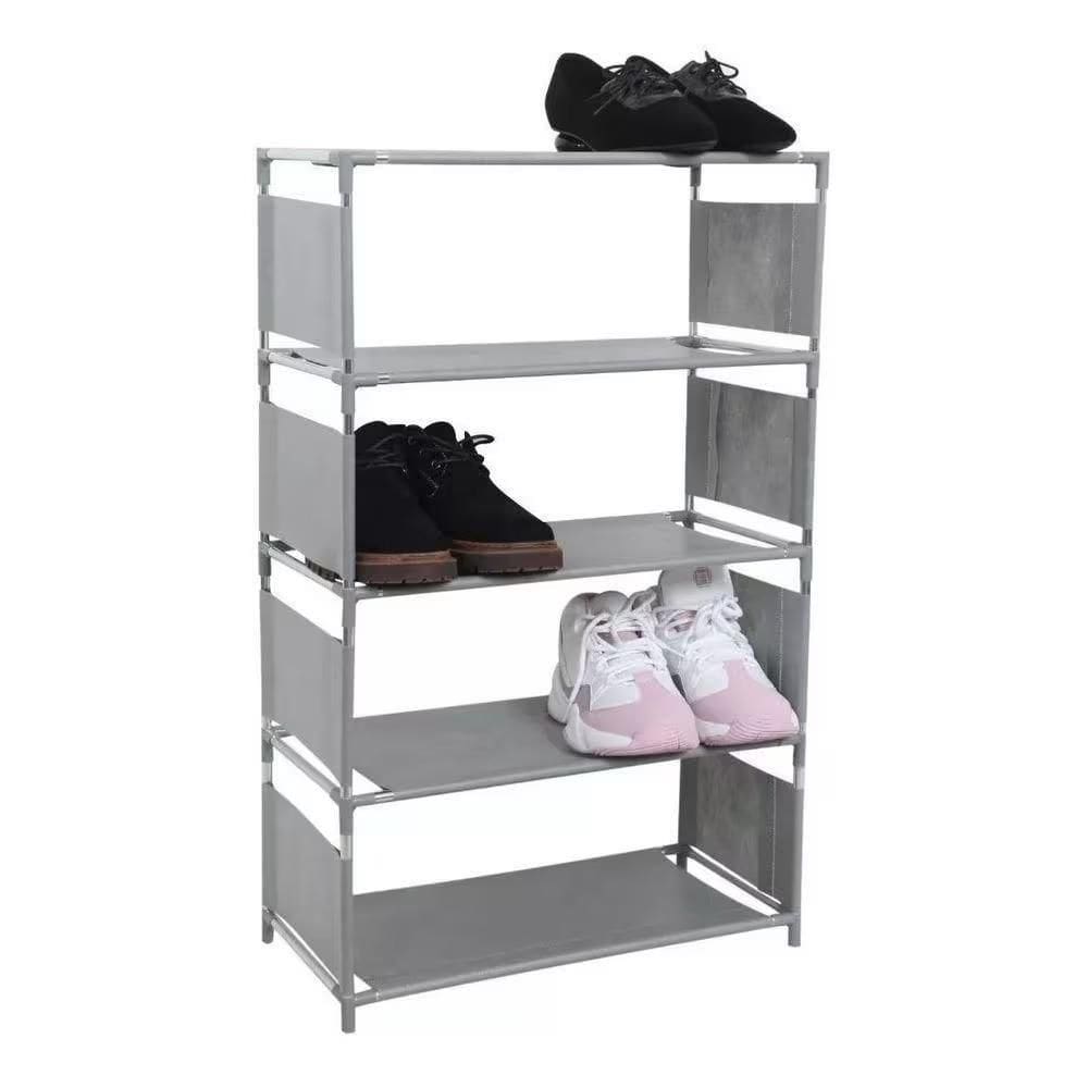 Estante 5 Prateleiras Sapateira Multiuso Organizadora Sapatos Brinquedos Tenis Roupas Objetos 10