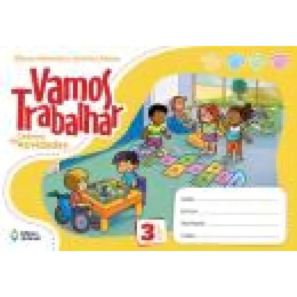 Vamos Trabalhar - Caderno de Atividades - 3º Ano - 02Ed/23