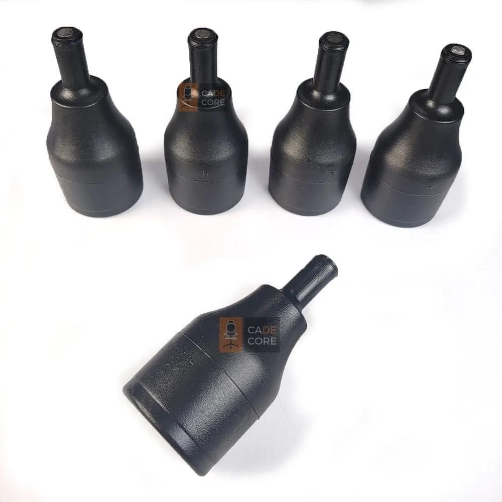 10X Kit 5 Peças Sapata Caixa Para Cadeira De Escritório Pla