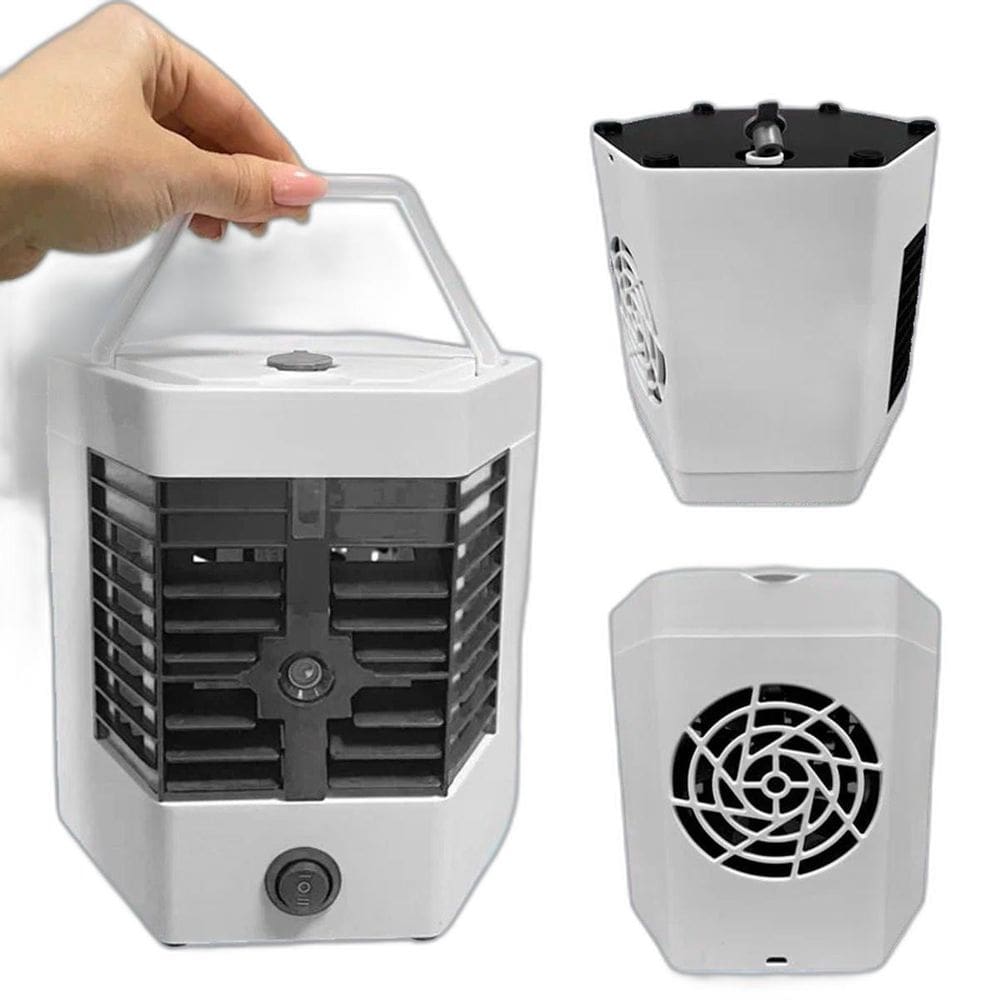 Ventilador Usb Portátil Mini Com Ar Condicionado Quartos