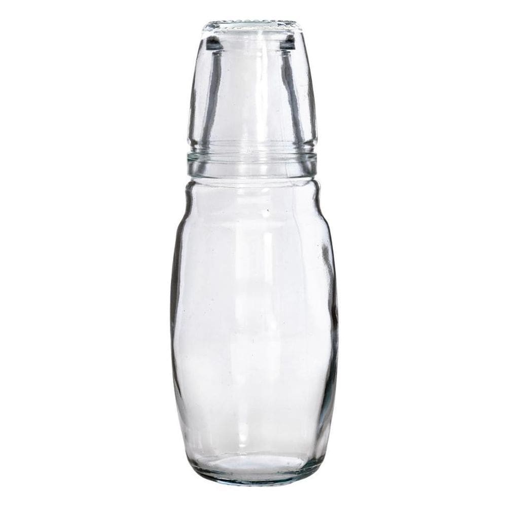 Jarra Lisa Com Copo De Vidro 1000Ml