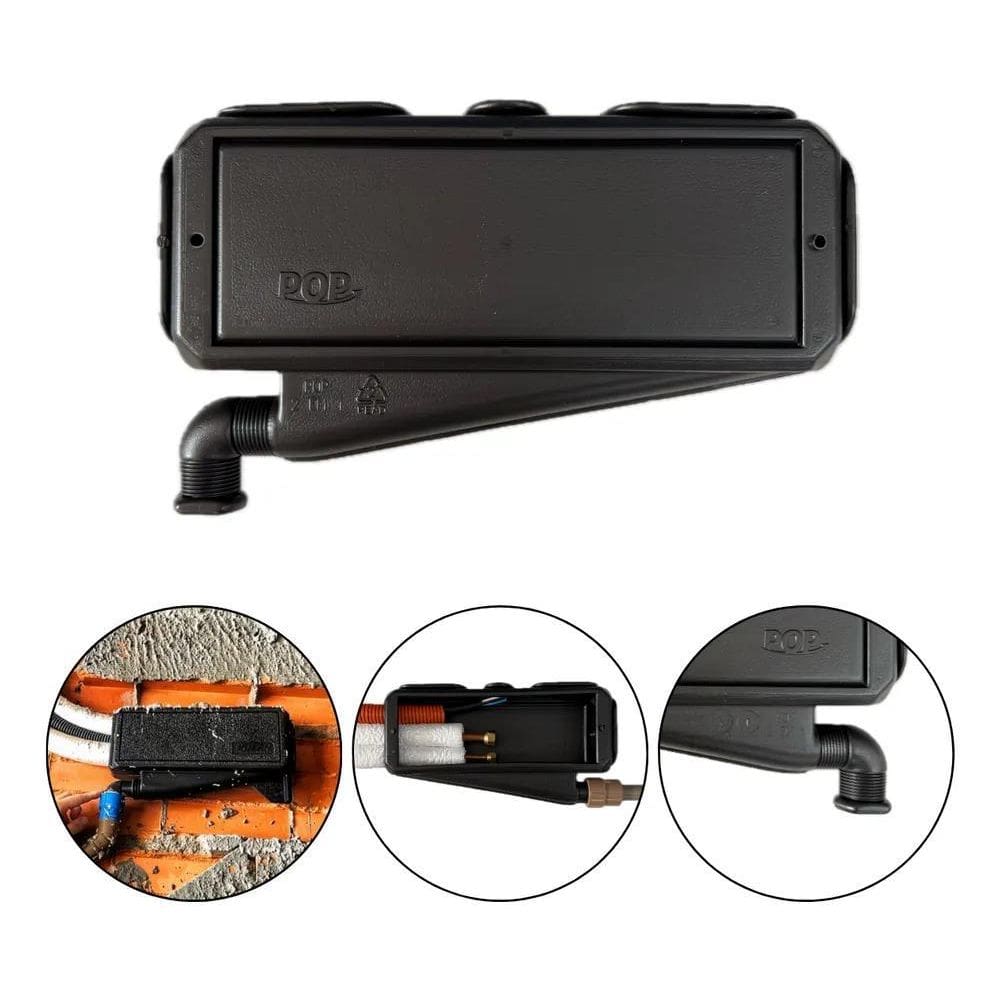 Caixa De Passagem Para Ar Condicionado Dreno Agua