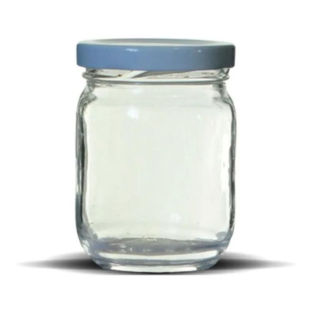 2X 24 Potes De Vidro 200Ml Com Tampas Metálicas E Lacres