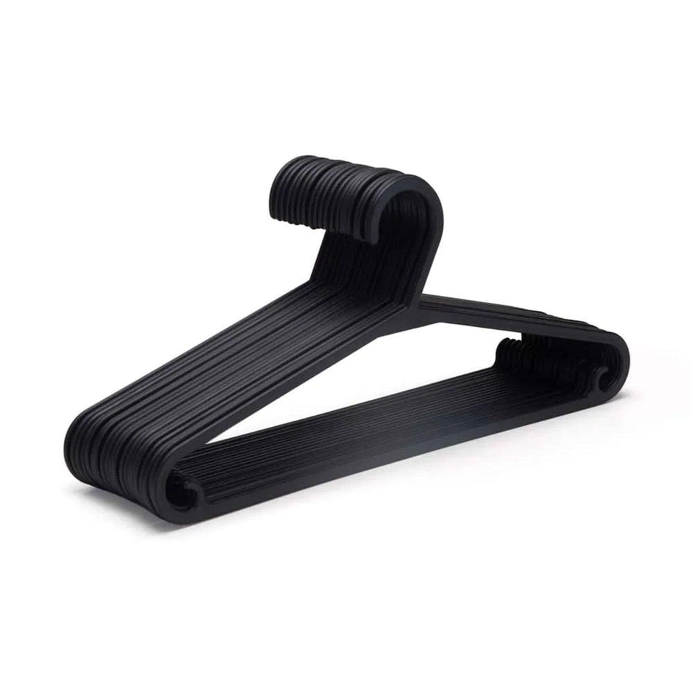 Cabide Plástico Roupa Calça Camisa 100Un Adulto Multiuso