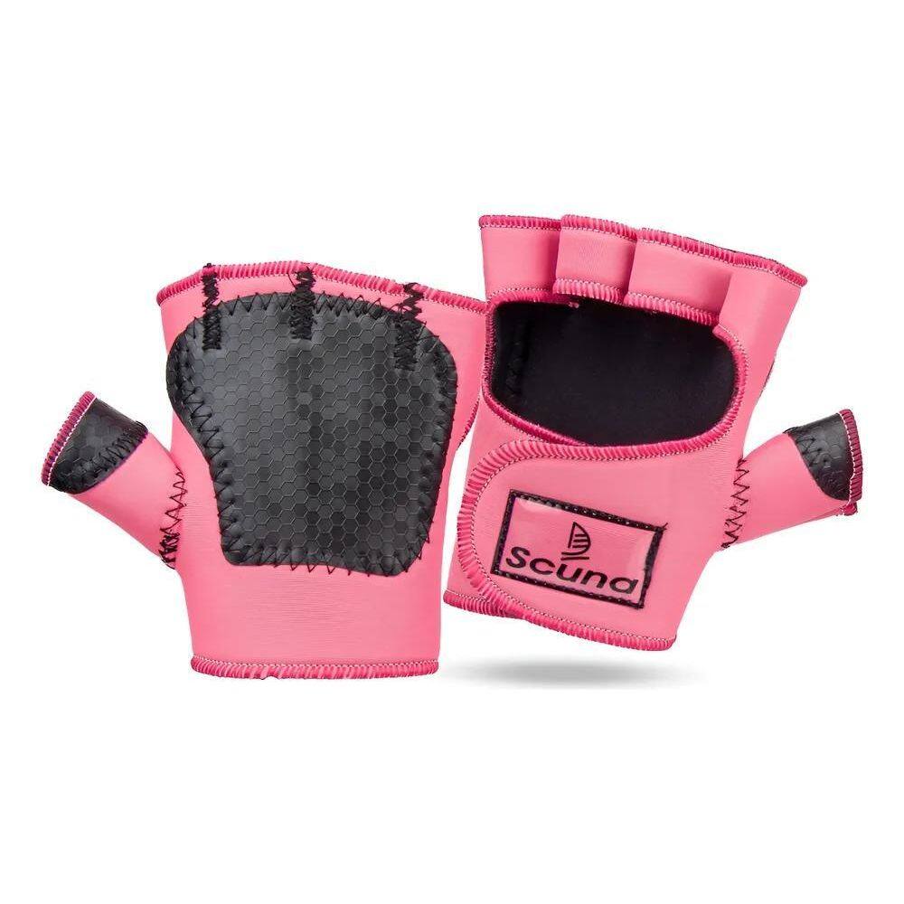 Luva Academia Musculação Rosa-Fem Rosa P
