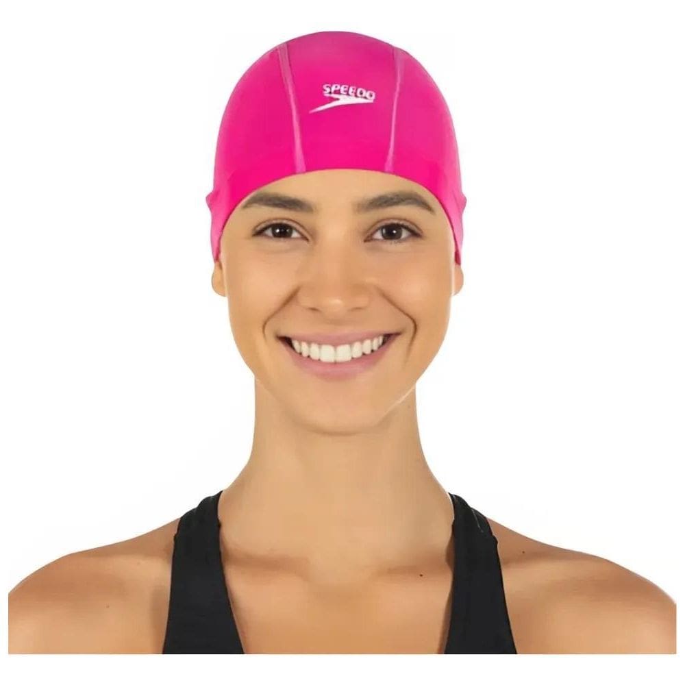 Touca De Natação Speedo De Tecido Xtrafit Rosa