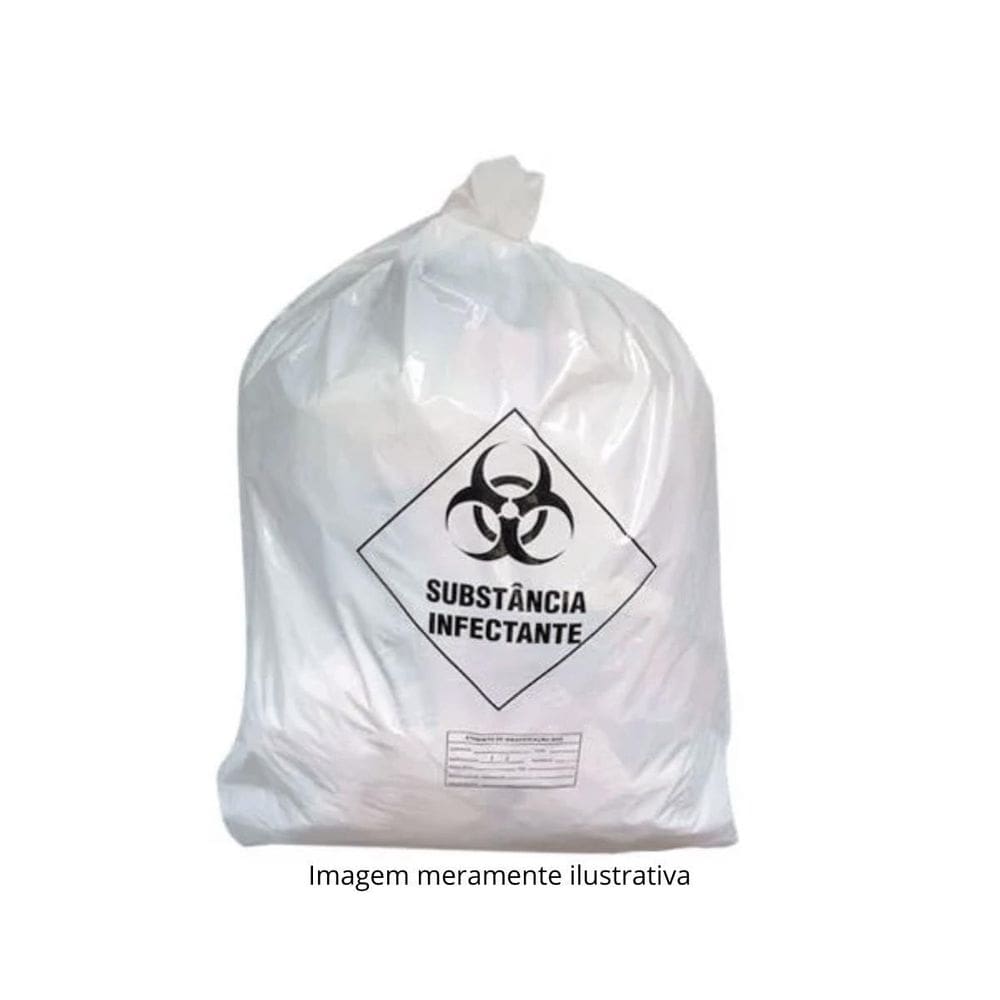 Saco P/Lixo Hosp. 100L 80X100Cm C/100Un Micra 3 - Goedert