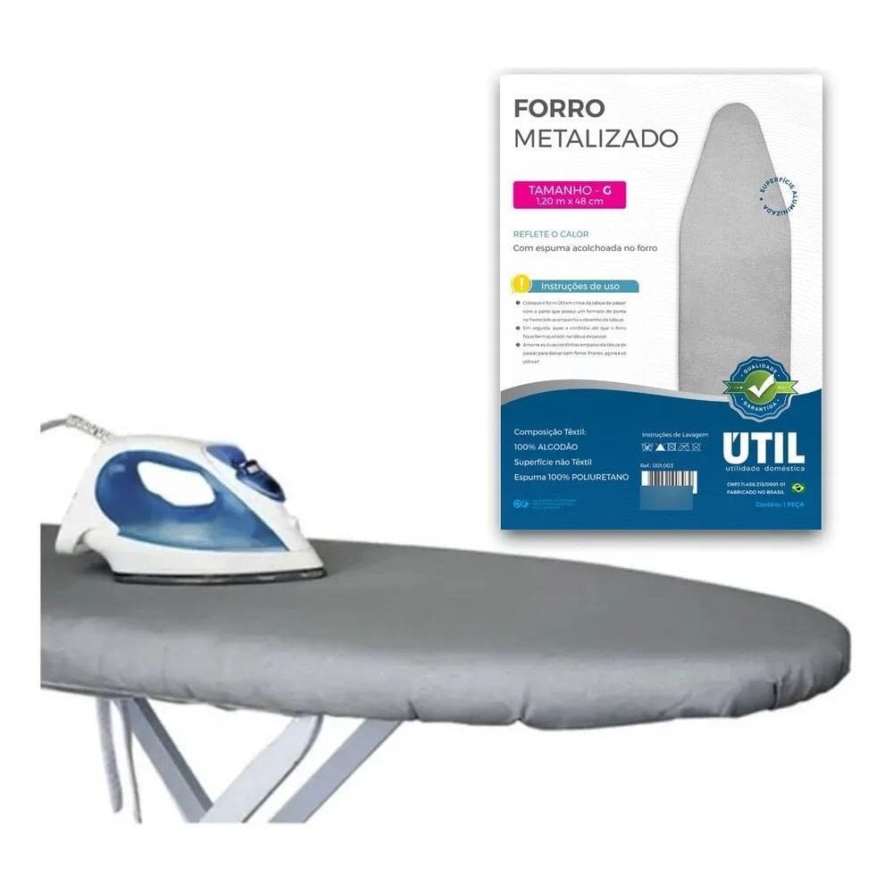 10X Capa Forro Térmico Para Tábua De Passar Roupa Com Espum