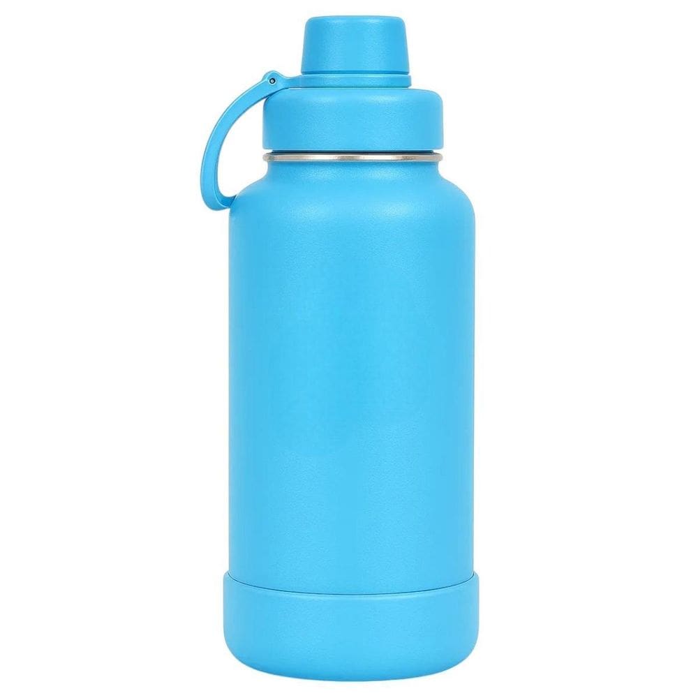 Garrafa De Água Térmica Academia Inox Digital Led 1000Ml