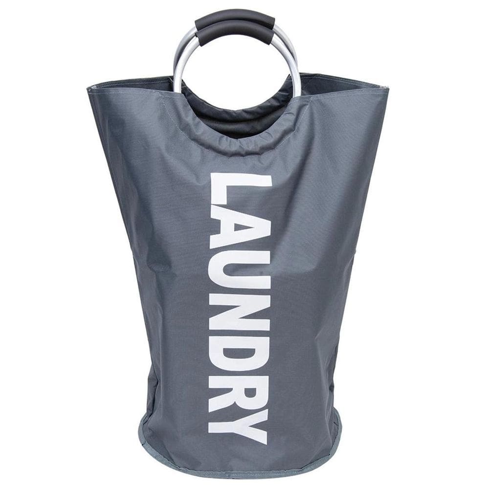 Cesto Lavanderia Cinza Alça 7440 Mimo Style