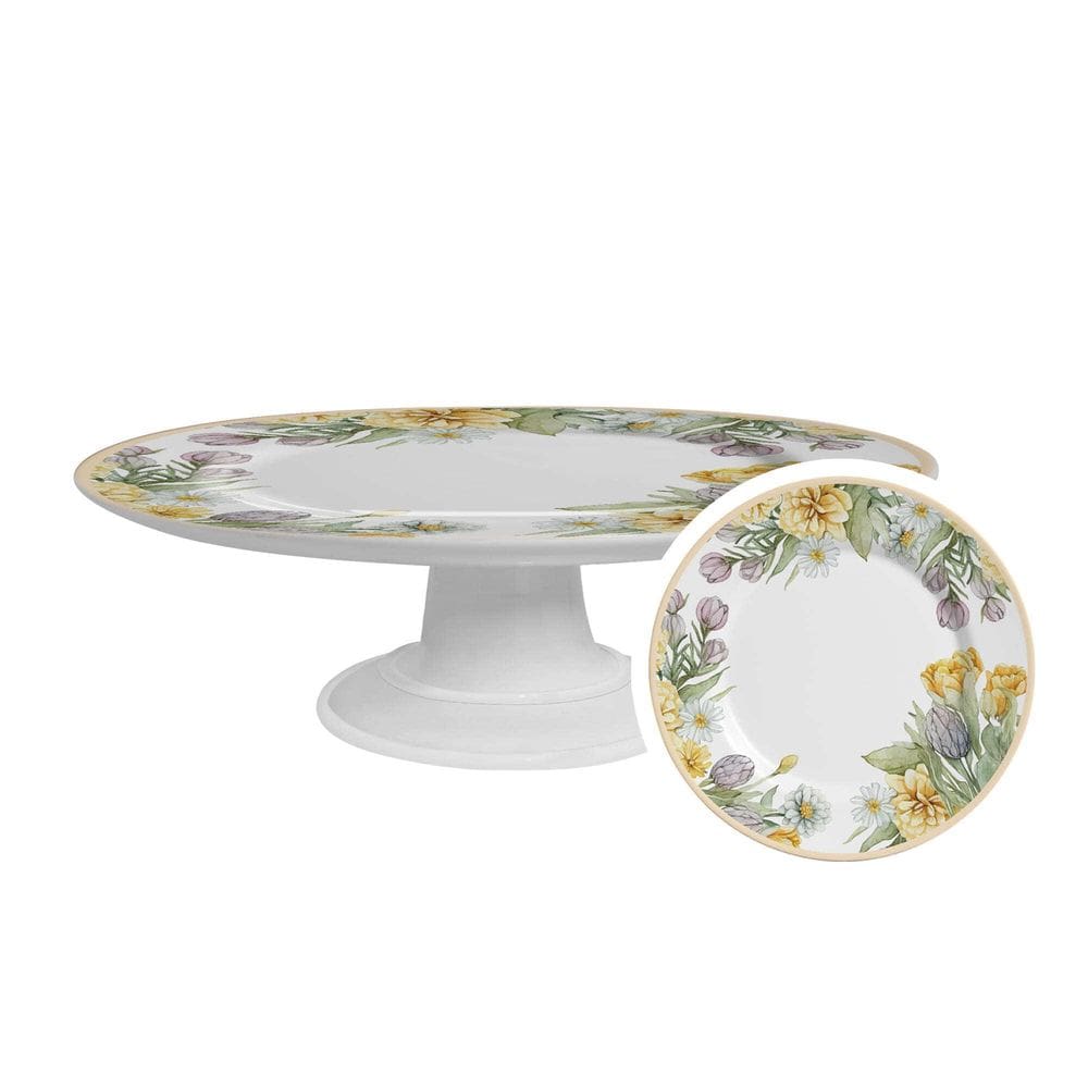 Boleira Easter Colors 34 Cm Em Cerâmica Alleanza