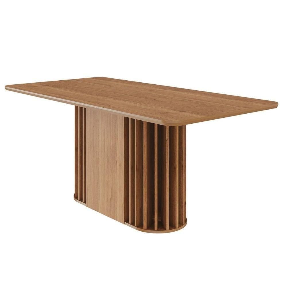 Mesa P- Cozinha Julieta C- Tampo Madeirado 180x90cm Cinamomo - Cimol