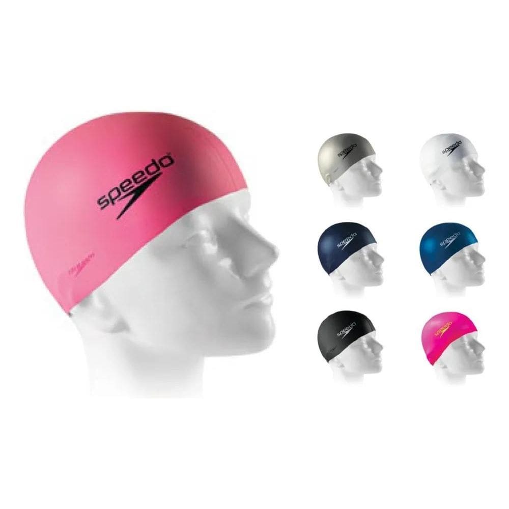 Touca Natação Speedo Flat Cap Silic Rosa