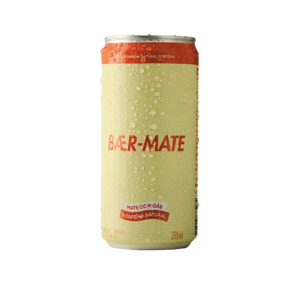 Chá Baer Mate com Gás e Cafeína Natural 296ml