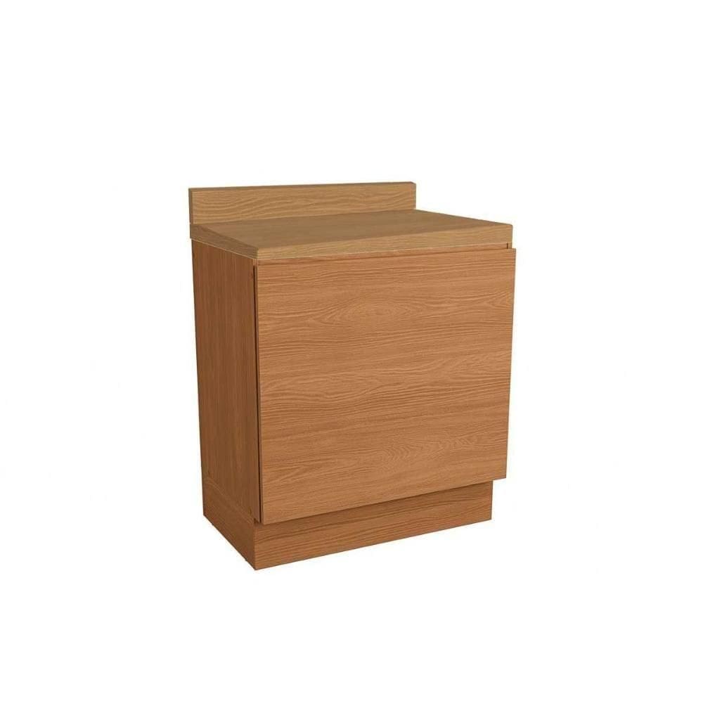 Gabinete De Cozinha Modulado Balcão C- Tampo Ciela R624 P- Forno 80cm Canela - Kappesberg