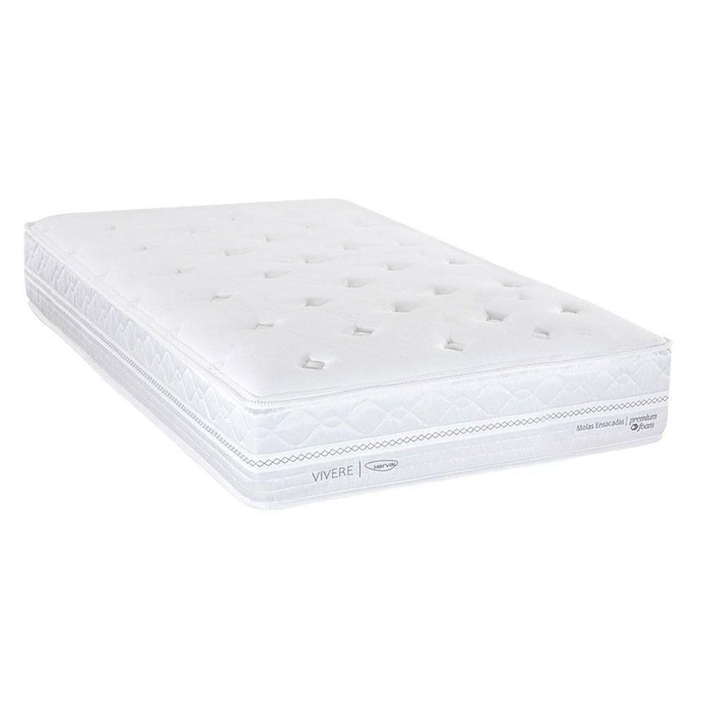 Colchão Solteiro Molas Ensacadas Master C1782 Pillow Top (88x188x28) - Herval