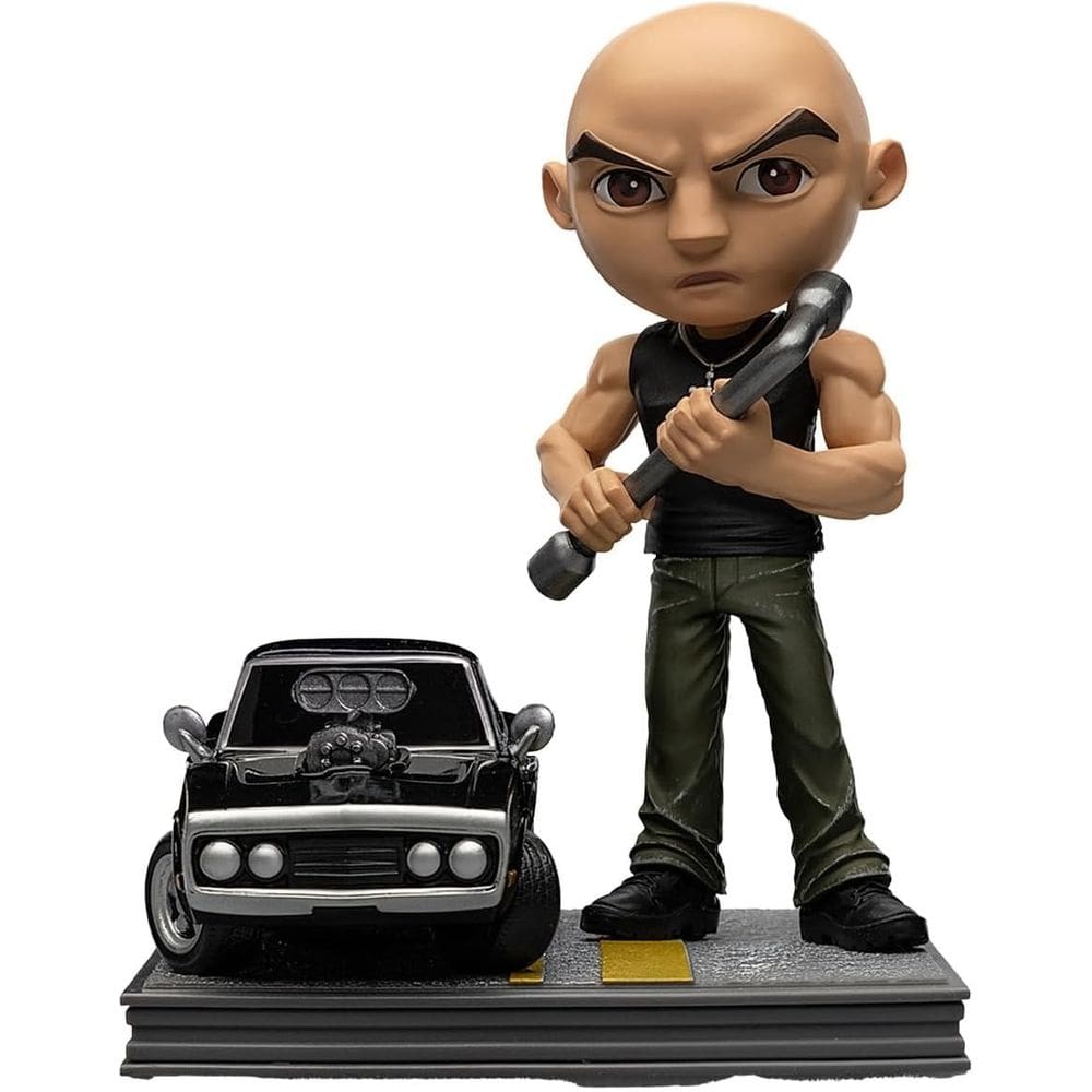 Estátua Dominic Toretto Velozes e Furiosos MiniCo Iron Studios
