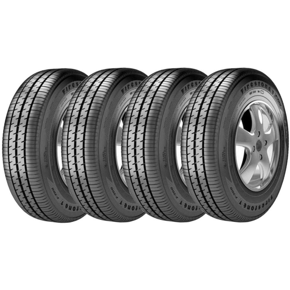 Combo 4 Pneus Fiesta Civic Fox Gol 195/55r15 85h Tubeless F700 Firestone