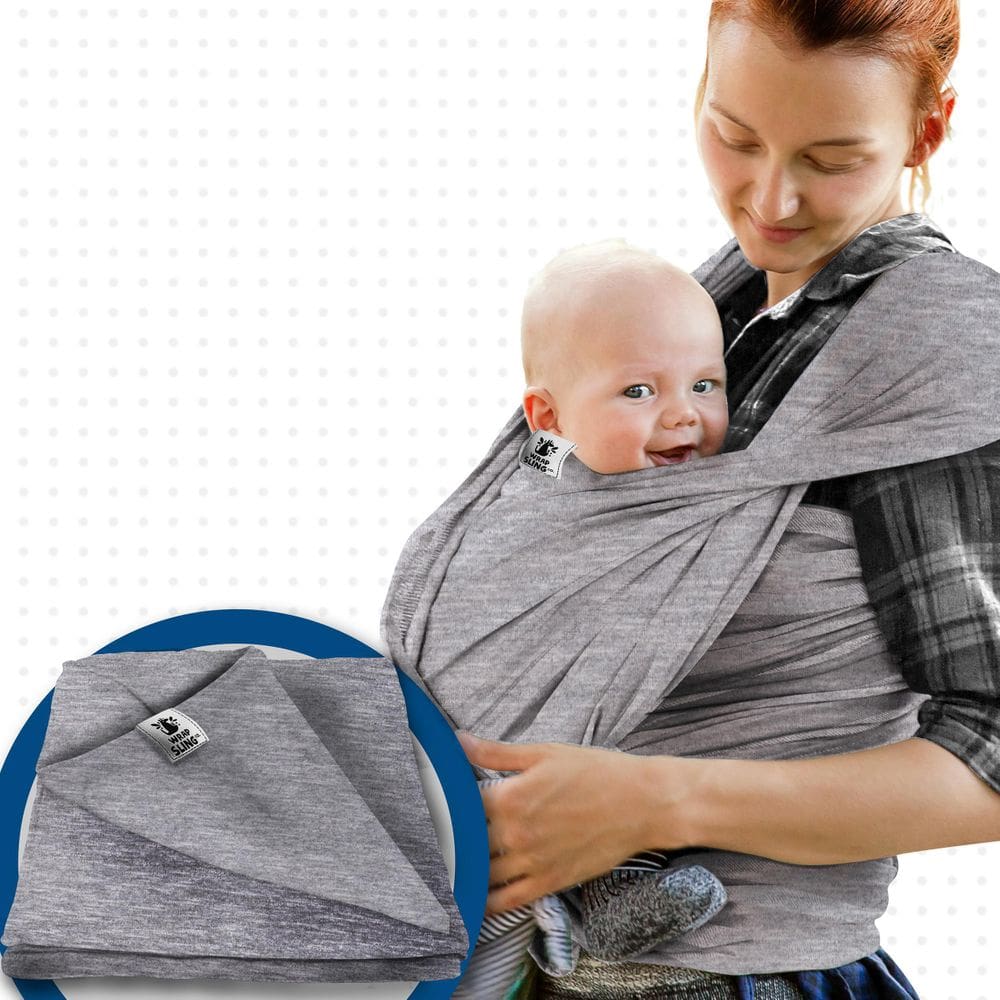 Wrap Sling Canguru Bebê Carregador Carrier Enxoval Passeio