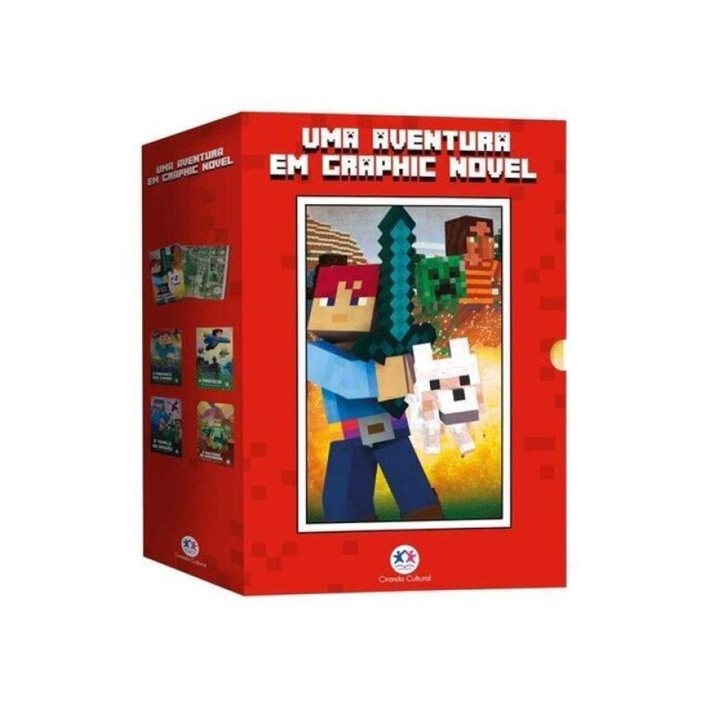 Box - Minecraft: Uma Aventura Em Graphic Novel