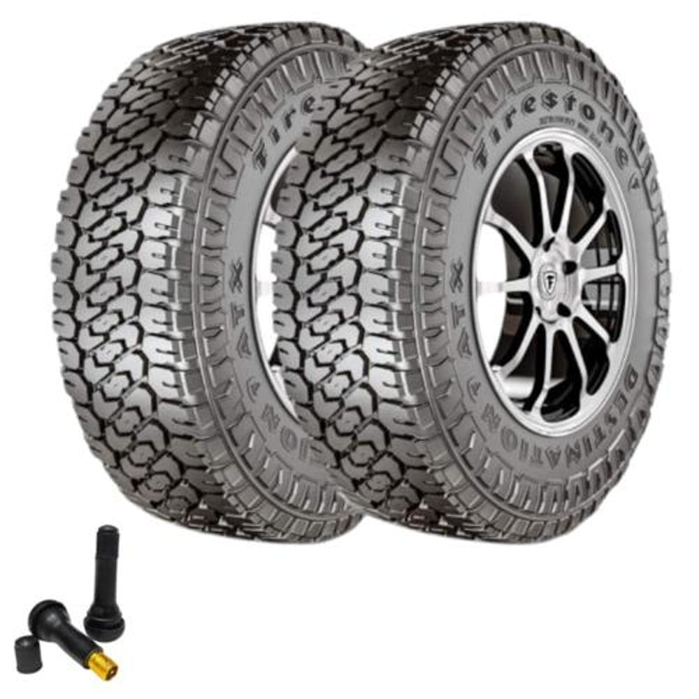 Combo 2 Pneus 225/60R18 Destination ATX Firestone + Bico