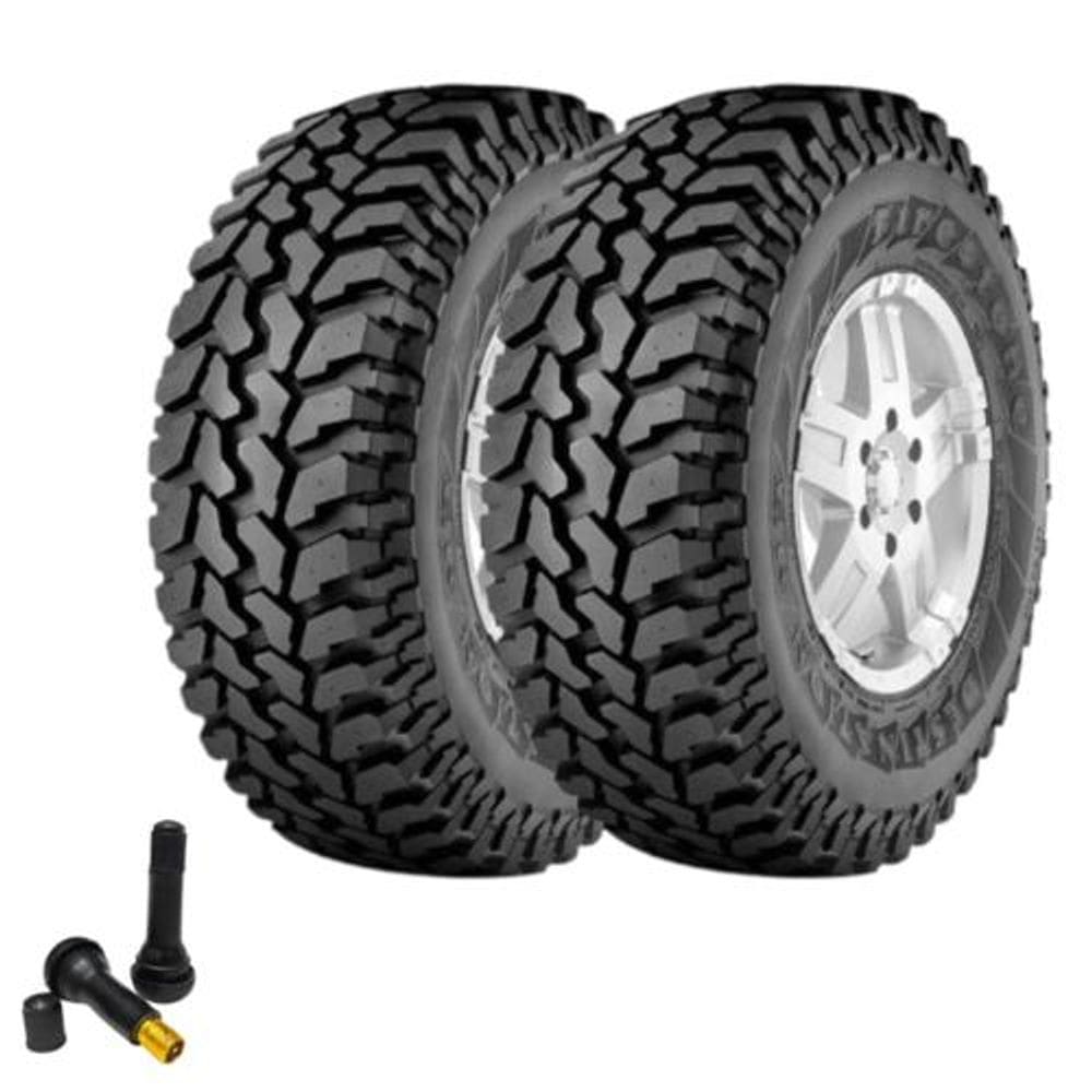 Combo 2 Pneus 31x10.5r15 Lt Destination Mt Firestone + Bico