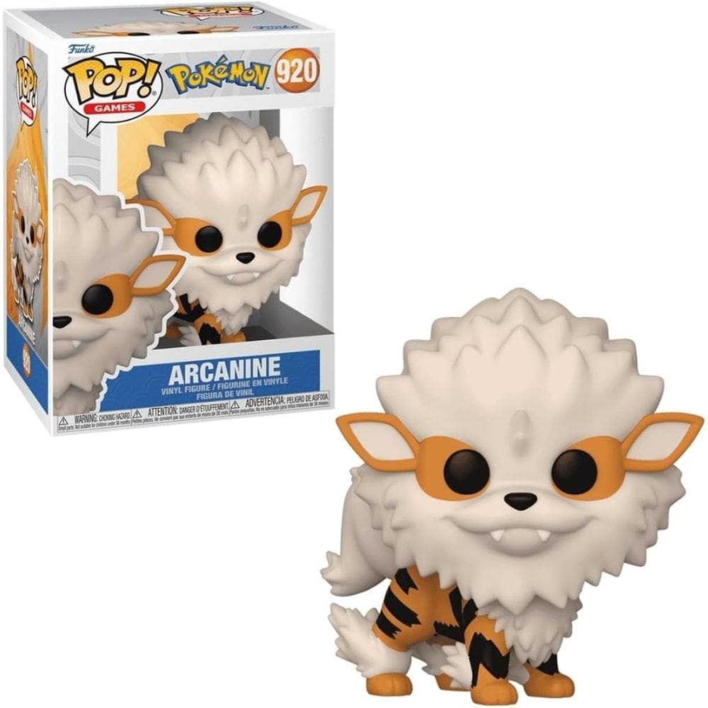 Funko Pop Games Arcanine 920 Pokemon