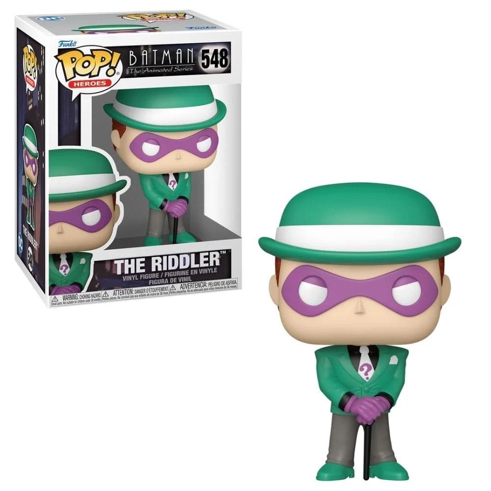 Funko Pop Charada 548 The Riddler DC Batman The Animated Series