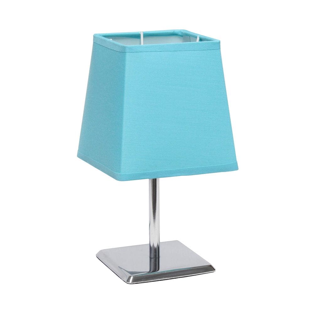 Lâmpada Simple Designs LT2062-BLU Mini Chrome Blue Shade