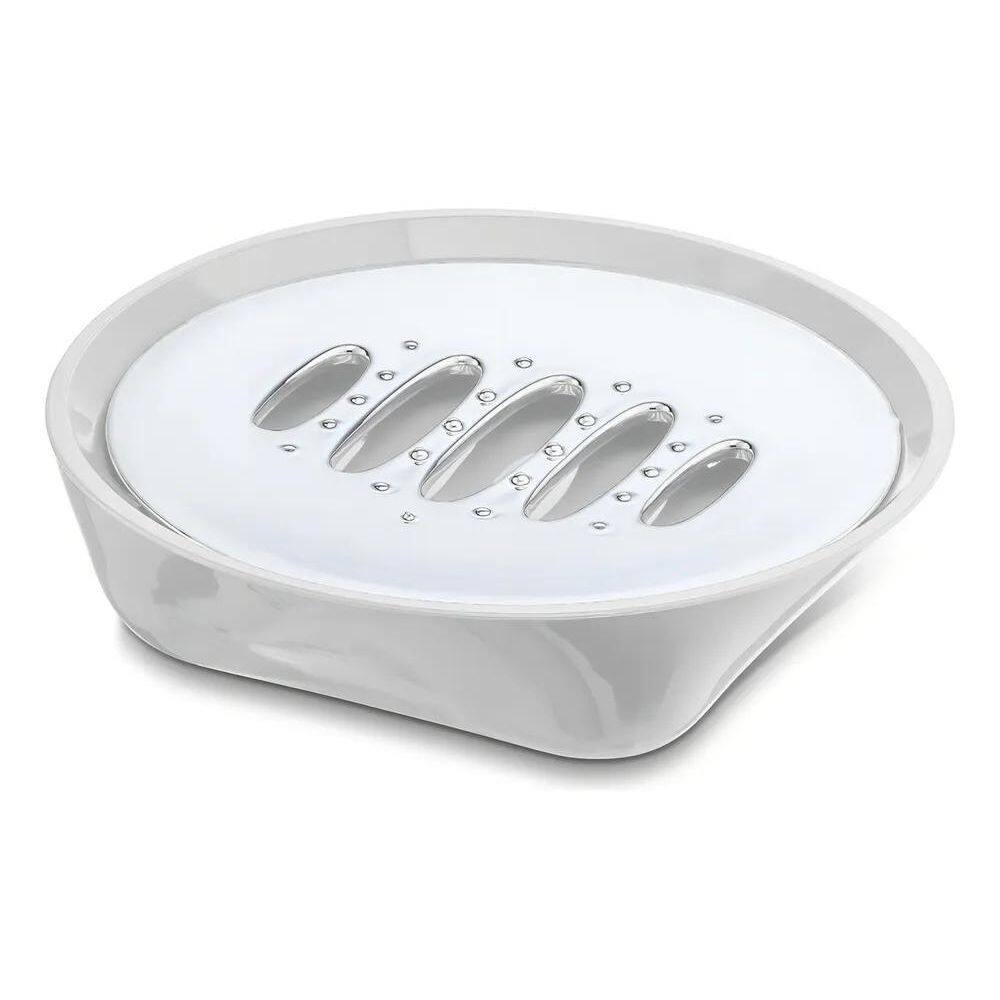 Saboneteira Para Banheiro Lavabo Luxo Branco Uz