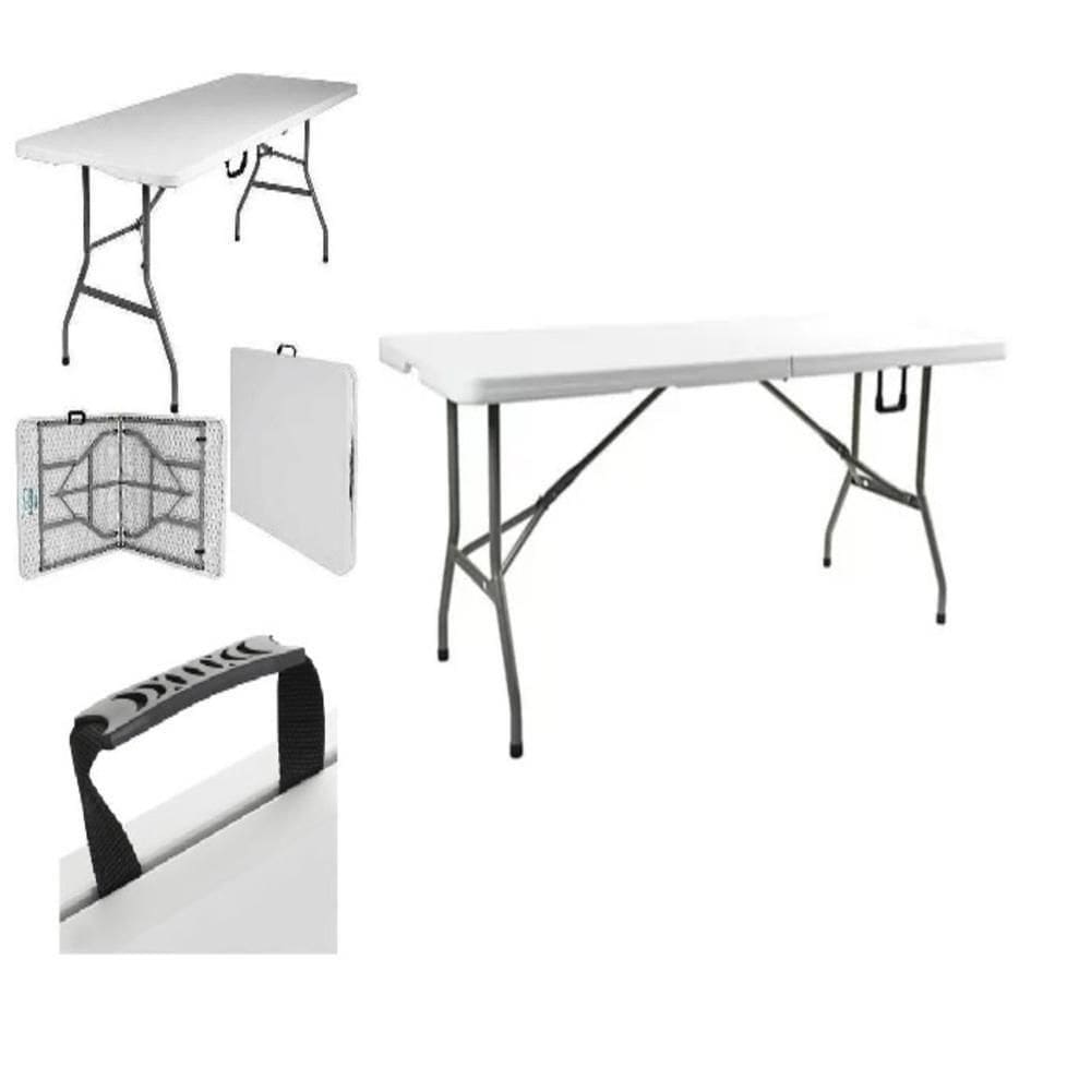 Mesa Dobravel 1 83m Gigante Vira Maleta 400kg Camping Praia