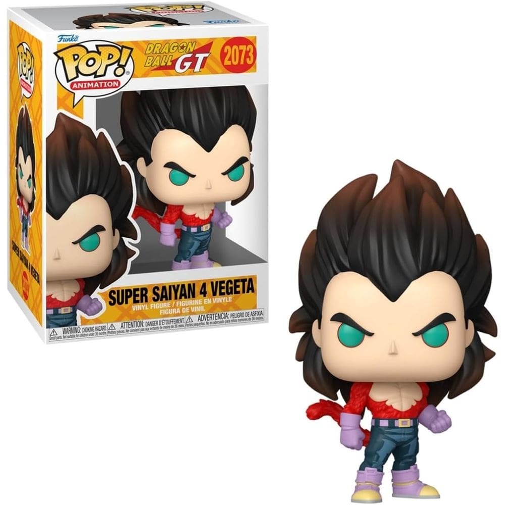 Funko Pop Vegeta 2073 Super Saiyajin 4 Dragon Ball GT Super Saiyan 4 Vegeta