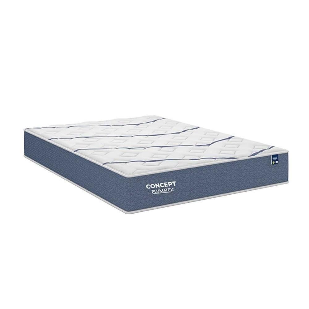 Colchão Queen Molas Ensacadas Concept Blue (158x198x25) - Plumatex