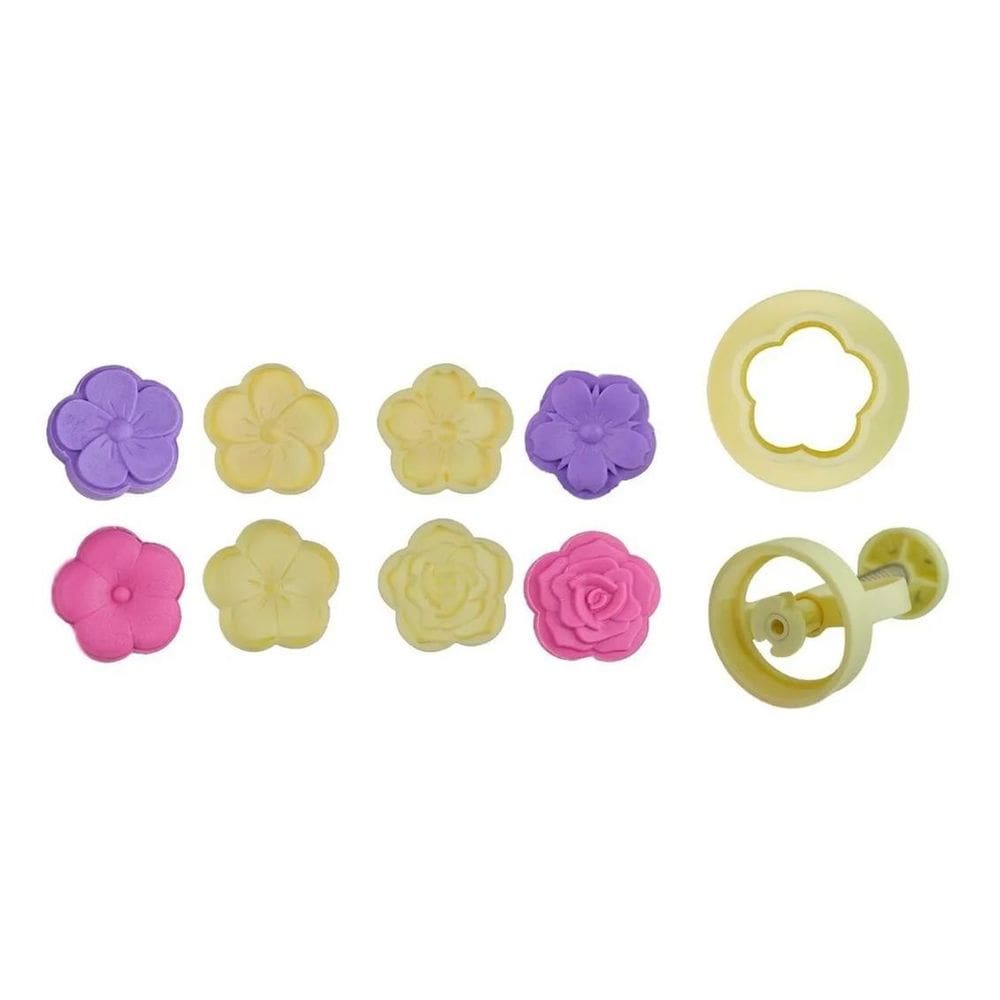 3X Ejetor Max Blue Star Massas E Doces Até 25G Com 4 Moldes