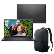 Notebook Dell Inspiron I15-I1300-M70PB 15.6” Full HD 13ª Gen Intel Core i7 16GB 512GB SSD Win 11 Preto Carbono + Mochila