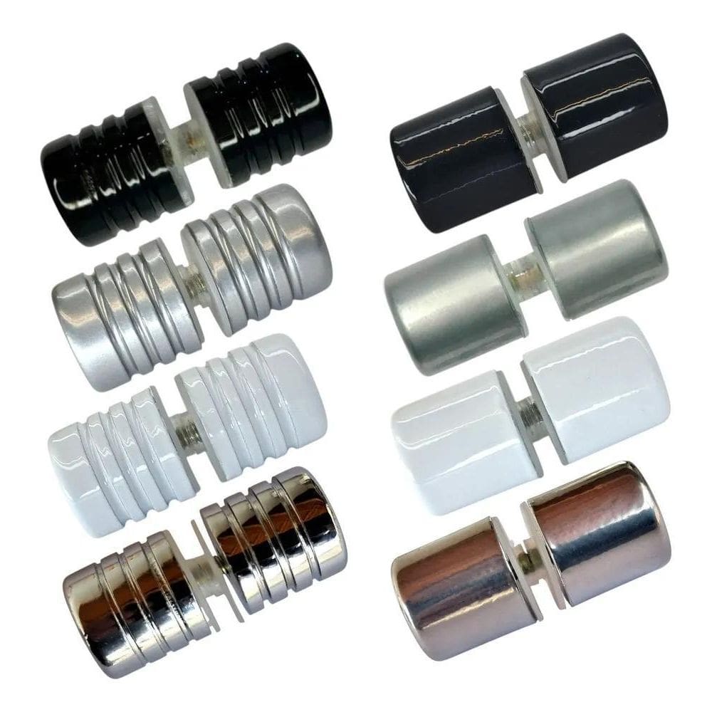 Puxador Box De Banheiro Aluminio Porta Vidro Blindex 1629 Ci