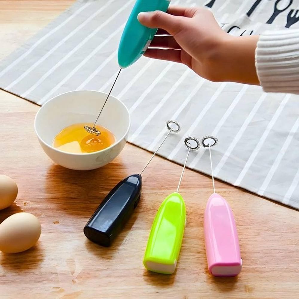 Mini Mixer Misturador Batedor Elétrico Bebidas Leite