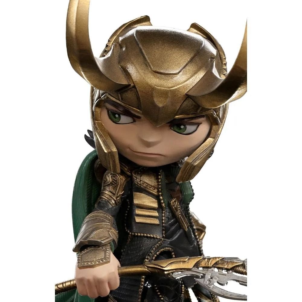 Estátua Loki Infinity Saga MiniCo Iron Studios