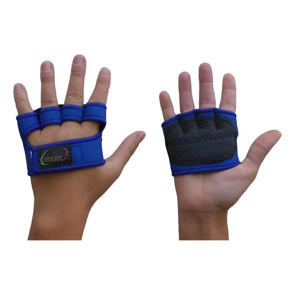 Luva Rosa Palmex Feminino Neoprene - Musculação - Ac Cinza P