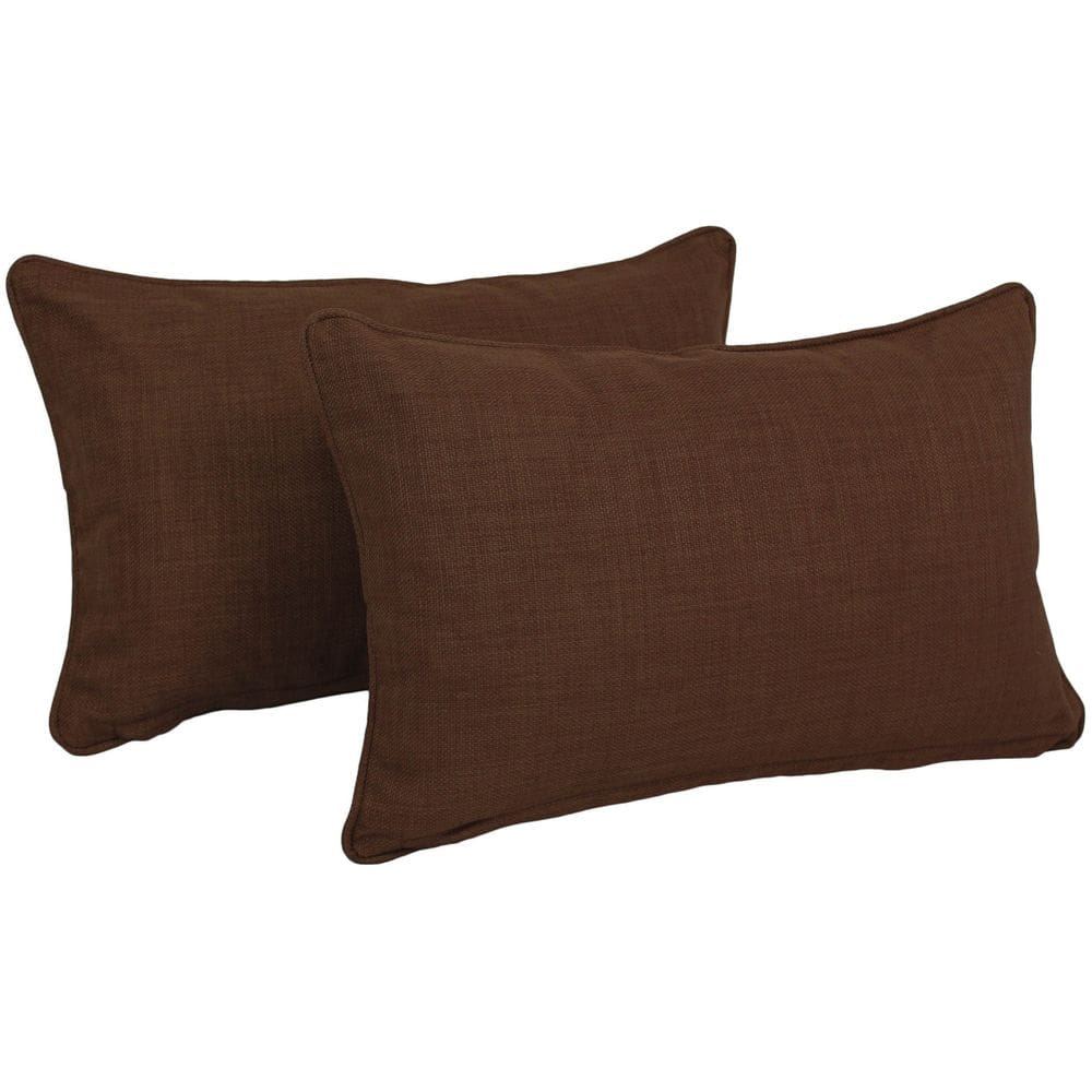 Almohadas con agujas ardientes con cordón para interiores y exteriores 51x30 cm 2 unidades
