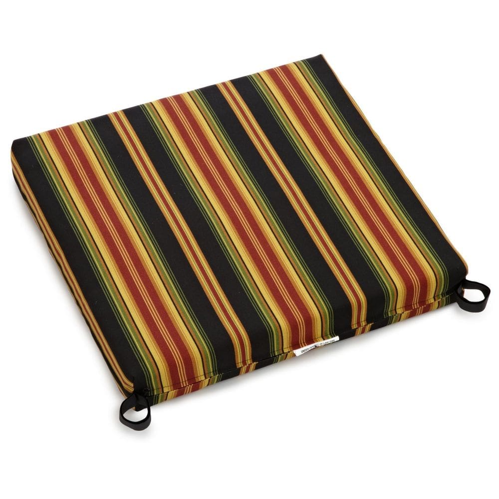 Almofada de cadeira de exterior Blazing Needles 51x48x9 cm Lyndhurst