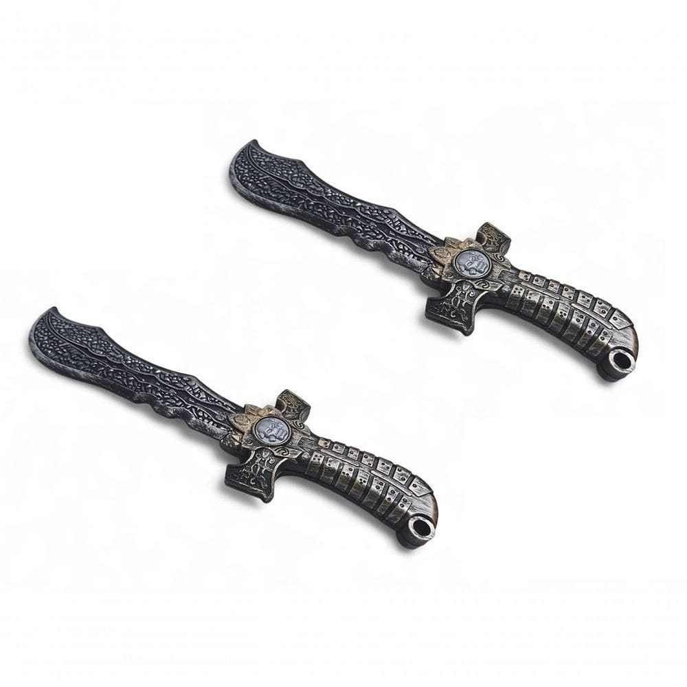 Kit 2 Espada De Combate Brinquedo Warrior Jr0345