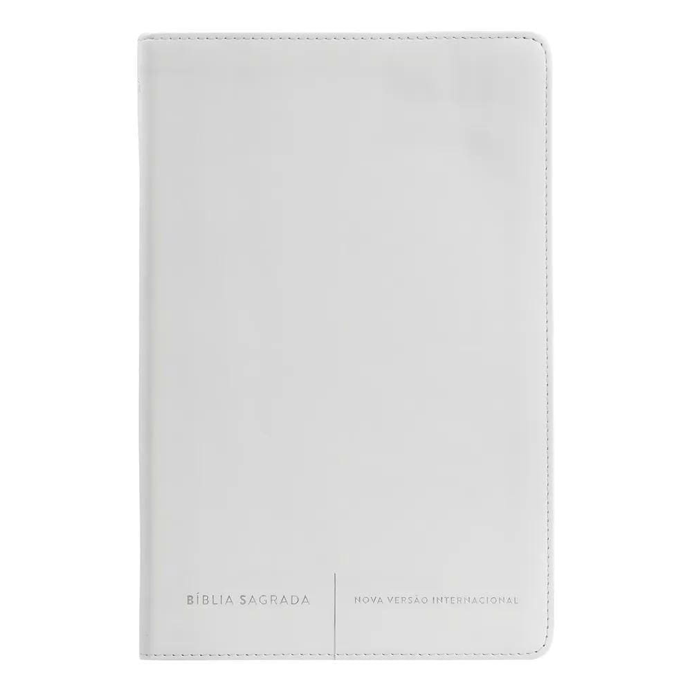 Livro Bíblia Sagrada Slim Nvi Luxo Edição 1 Capa Dura Em Por