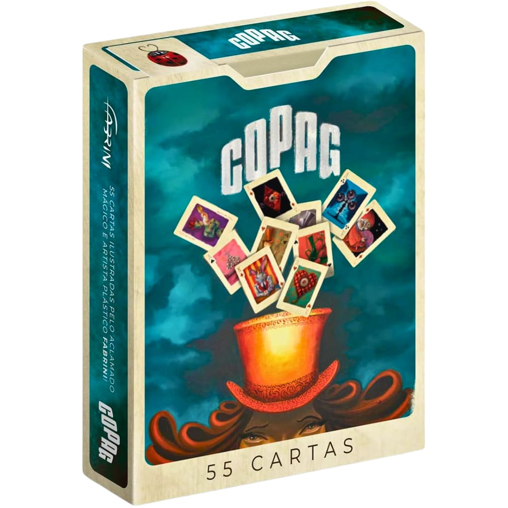 Baralho De Cartas Magico Fabrini 55 Cartas Copag