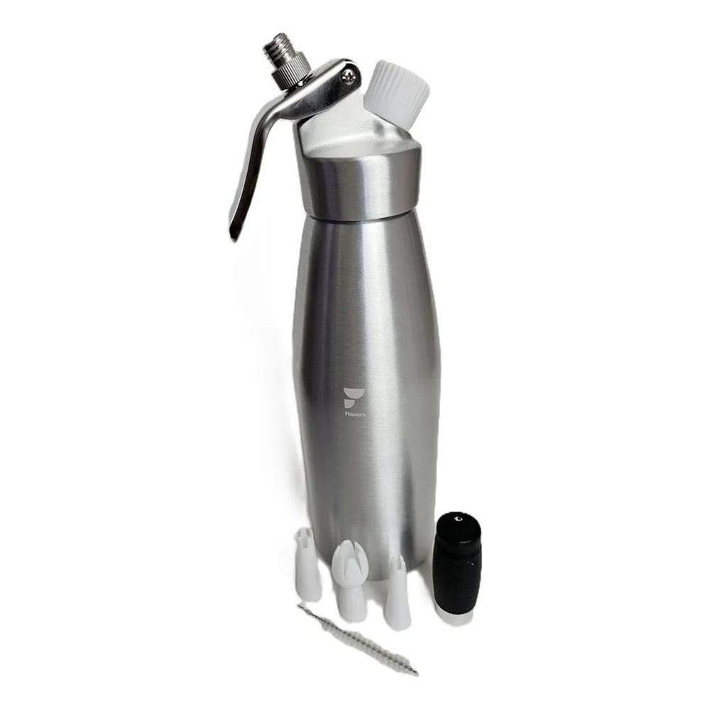 10X Garrafa De Chantilly Sifão Fpro Alumínio 1