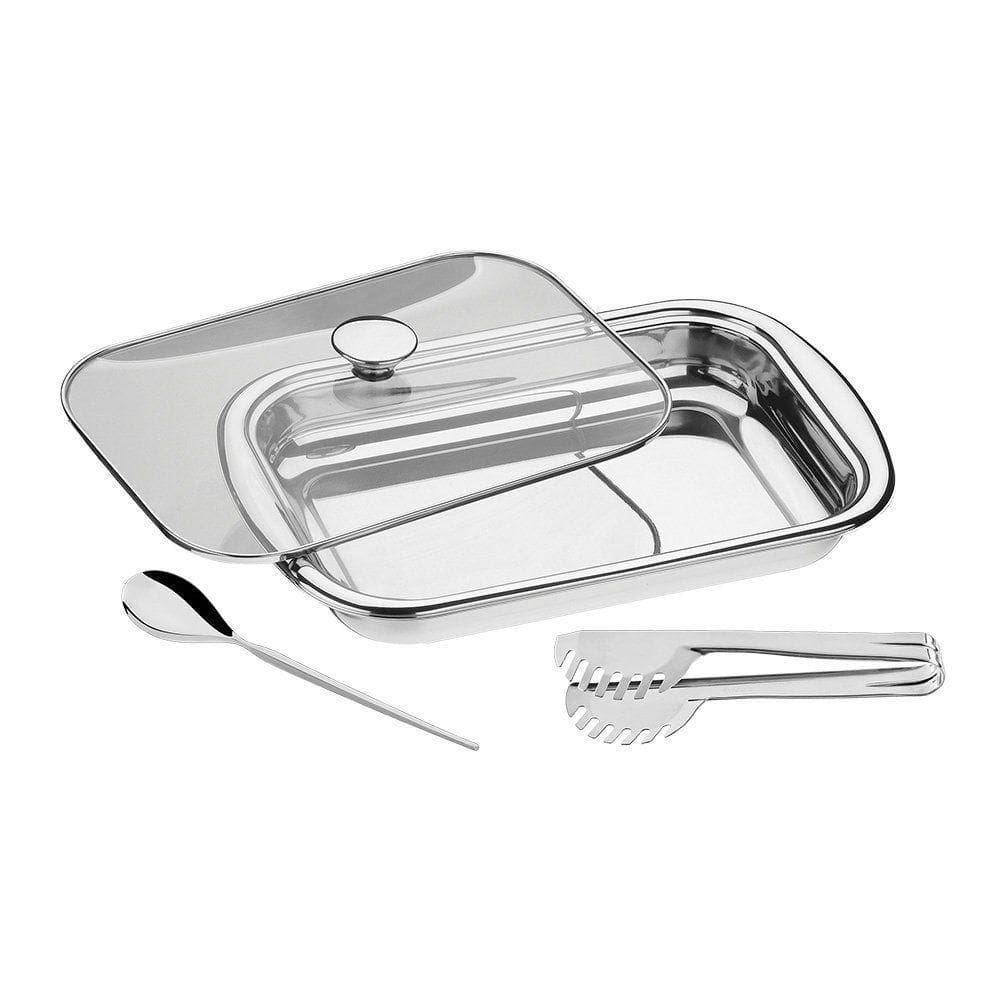 Kit Para Assar E Servir Tramontina Cosmos64310114 Inox único