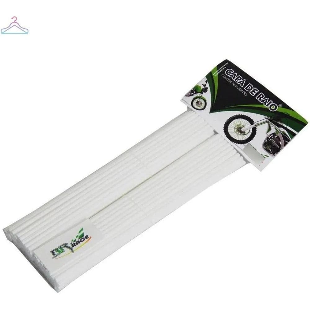 Capa De Raios Protetor Para Motos Bicicletas Bike Branco