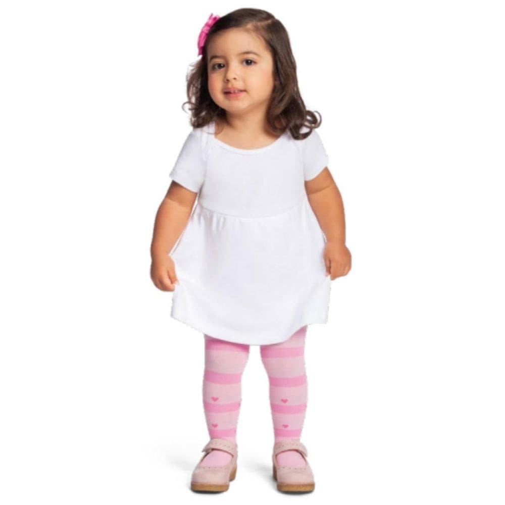Meia calça baby para menina Lupo.