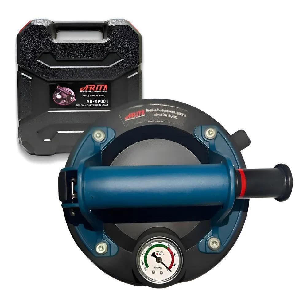 Ventosa De Sucção Á Vácuo Pra Piso Com Maleta