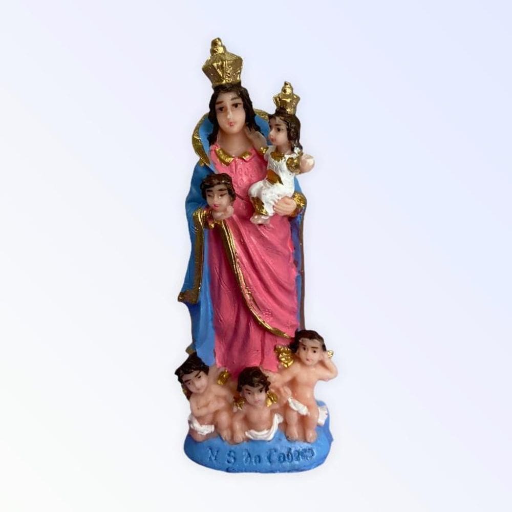 Escolha A Sua Santa Católica Imagem Pequena Em Resina